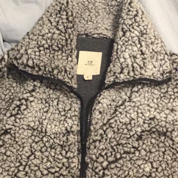 Thread supply Sherpa black and white 1/4 zip - Picture 3 of 3